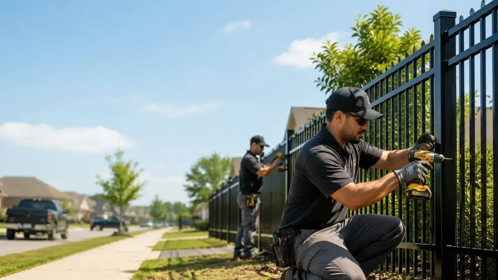 Metal Fence Installation in Vinson, OK